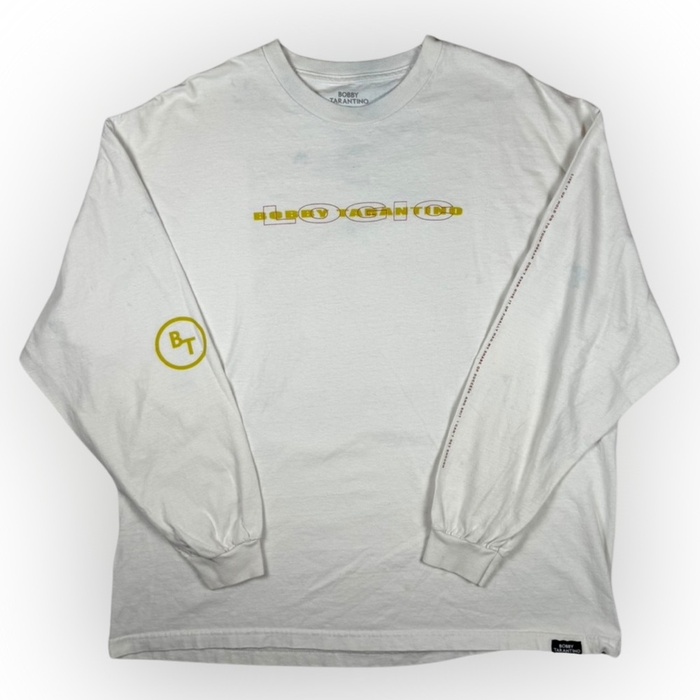 White Long Sleeve Tee